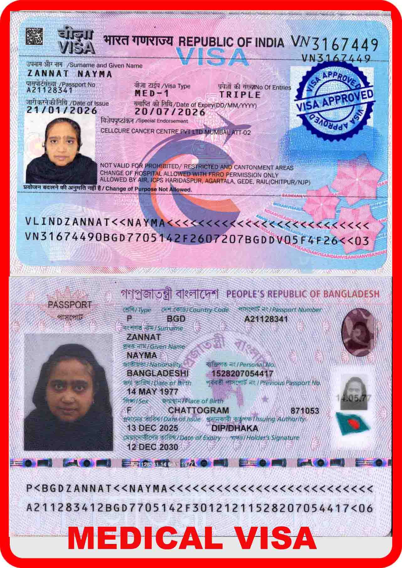 Congratulations VISA SUCCESS