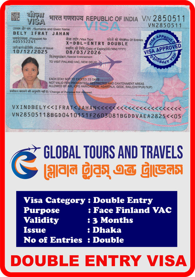 Congratulations VISA SUCCESS