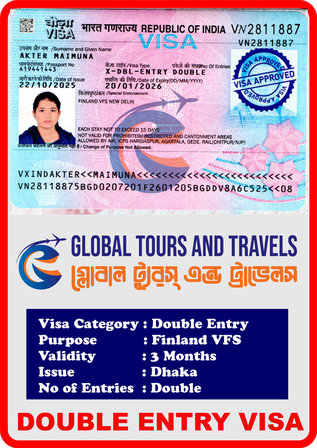 Congratulations VISA SUCCESS